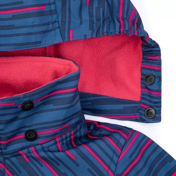  Lányos softshell kabát KILPI RAVIA-JG SJ0155KI SÖTÉTKÉK 
