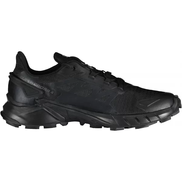  Férfi cipők SALOMON SUPERCROSS 4 L41736200 FEKETE/FEKETE/FEKETE 