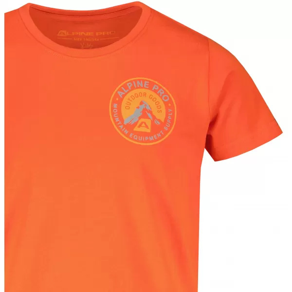  T -póló ALPINE PRO OBOTO KTSY405 NARANCS 