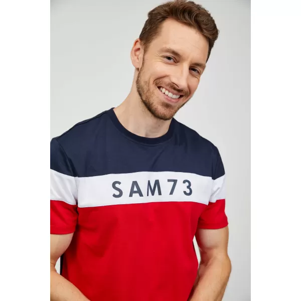  Férfi póló SAM 73 KAVIX MT 815 PIROS 