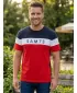 Férfi póló SAM 73 KAVIX MT 815 PIROS