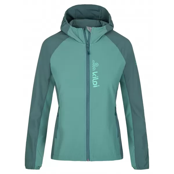  Női softshell kabát KILPI BALANS-W SL0121KI SÖTÉTZÖLD 