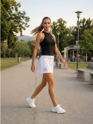 Női felső ALTISPORT BYB/ALW056BY134 FEKETE ÉS FEHÉR