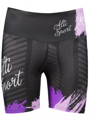 Női rövid prémium leggings ALTISPORT SWE/ALW01S03 LILA