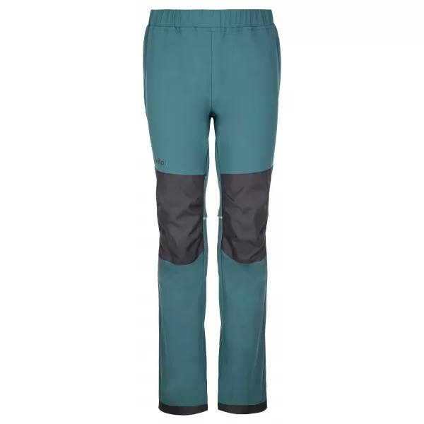 Gyermek softshell nadrág KILPI RIZO-J SJ0405KI SÖTÉTZÖLD 