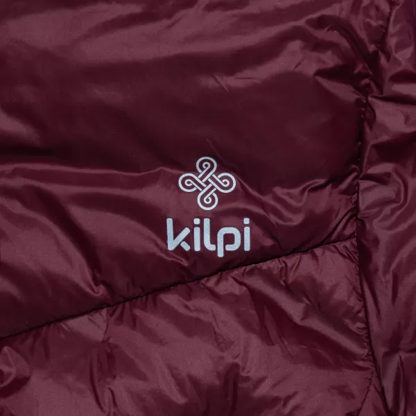  Női kabát KILPI ALBERTA-W SL0132KI SÖTÉTVÖRÖS 