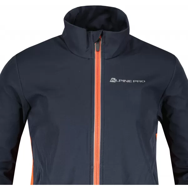  Baby Softshell kabát ALPINE PRO TYCHO KJCY251 SÖTÉTKÉK/FEKETE 