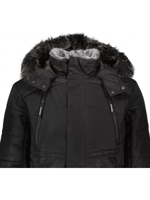 Kabát ALPINE PRO MOLID MJCY556 FEKETE