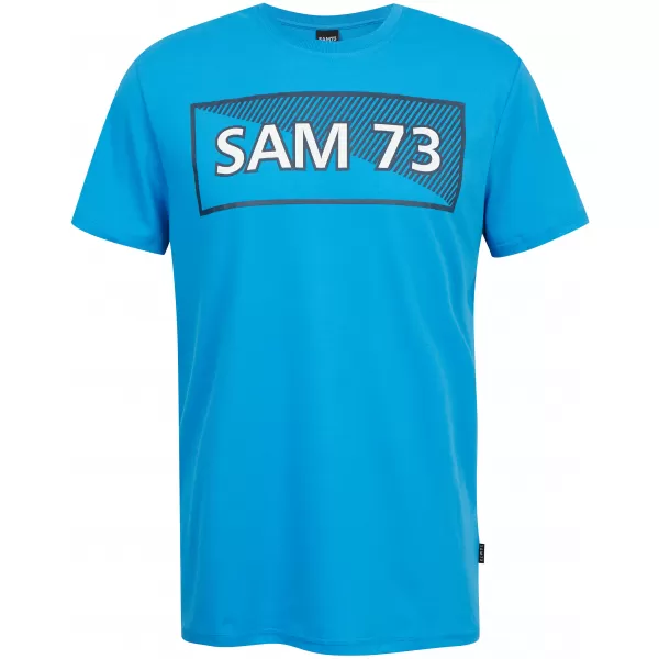  Férfi póló SAM 73 FENRI MT 814 FÉNYES KÉK 