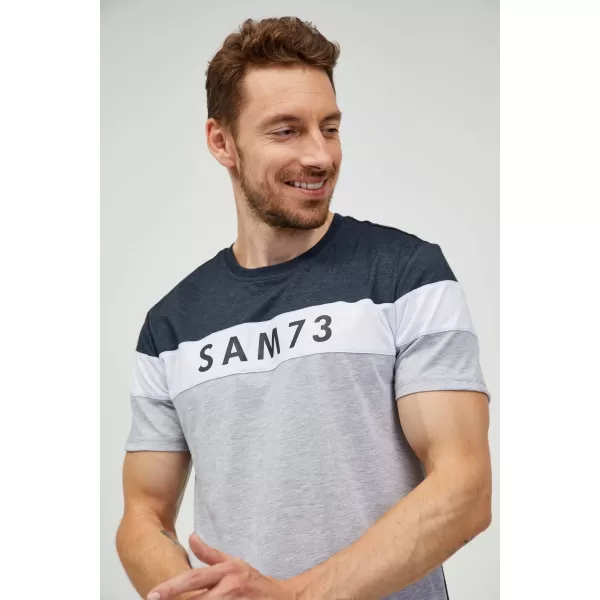  Férfi póló SAM 73 KAVIX MT 815 VILÁGOSSZÜRKE 