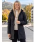 Női softshell kabát KIXMI ORLENA FEKETE