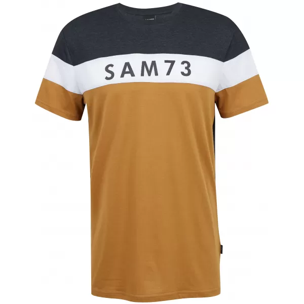  Férfi póló SAM 73 KAVIX MT 815 VILÁGOSBARNA 