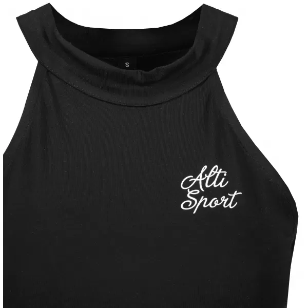  Női felső ALTISPORT BYB/ALW056BY134 FEKETE ÉS FEHÉR 