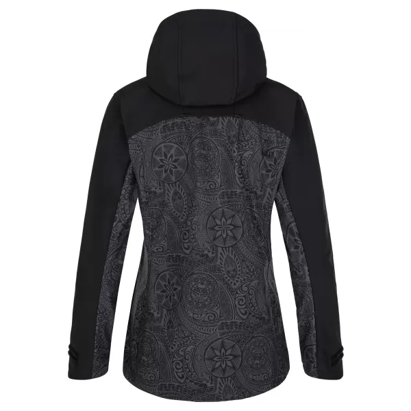  Női softshell kabát KILPI RAVIA-W SL0124KI SÖTÉTSZÜRKE 