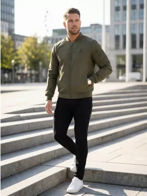 Férfi bomber dzseki ALTISPORT BYB/ALM002BY045 KHAKI