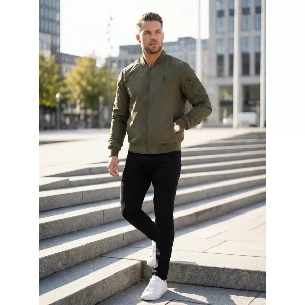  Férfi bomber dzseki ALTISPORT BYB/ALM002BY045 KHAKI 