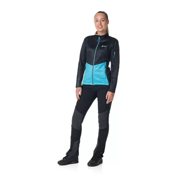  Funkcionális női pulóver KILPI TEAM FLEECE-W SL0201KI VILÁGOSKÉK 