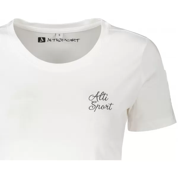  Női crop top póló ALTISPORT BYB/ALW056BY042 FEHÉR 