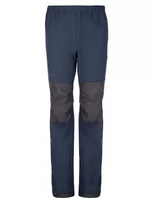 Gyermek softshell nadrág KILPI RIZO-J SJ0405KI SÖTÉTKÉK