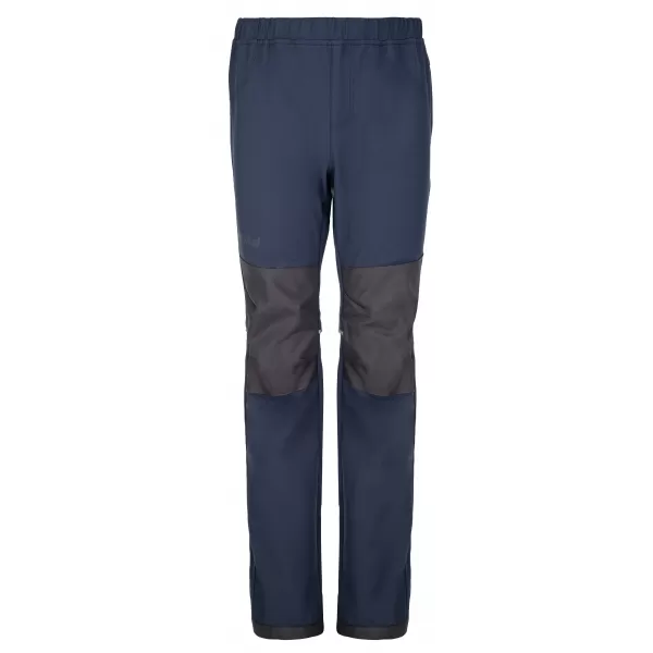  Gyermek softshell nadrág KILPI RIZO-J SJ0405KI SÖTÉTKÉK 