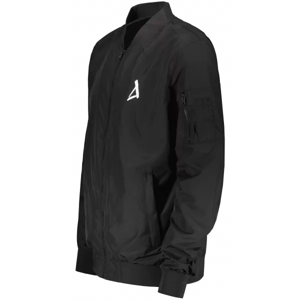  Férfi bomber dzseki ALTISPORT BYB/ALM002BY045 FEKETE ÉS FEHÉR 