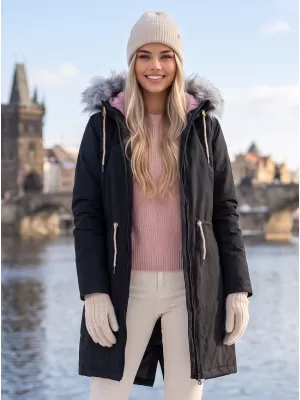 Női kabát ALTISPORT HOREMA LCTY187 FEKETE