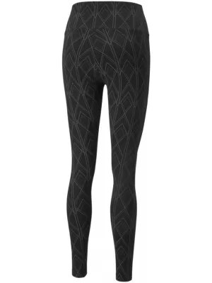 Női leggings PUMA POWER DECO GLAM TIGHTS 671759-01 FEKETE