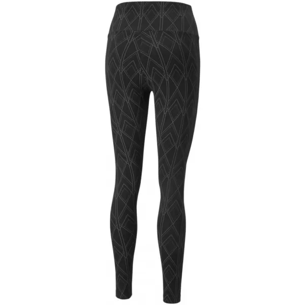  Női leggings PUMA POWER DECO GLAM TIGHTS 671759-01 FEKETE 