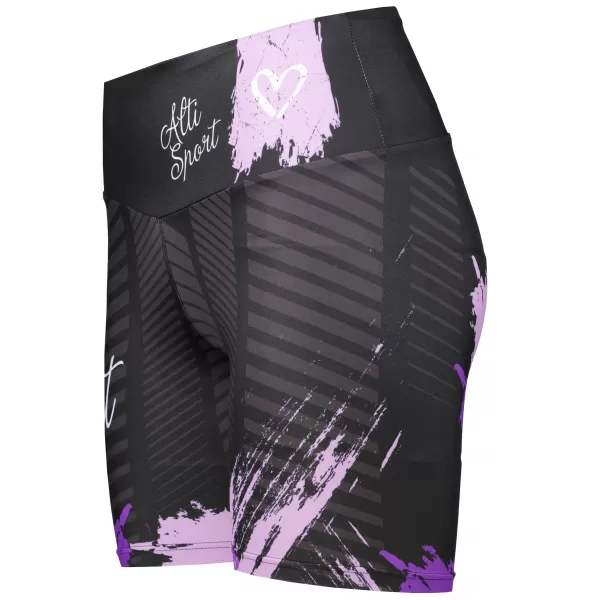  Női rövid prémium leggings ALTISPORT SWE/ALW01S03 LILA 