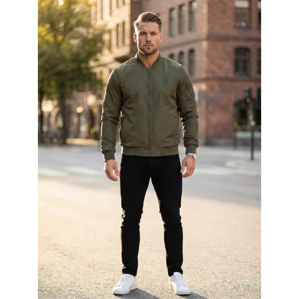  Férfi bomber dzseki ALTISPORT BYB/ALM002BY045 KHAKI 