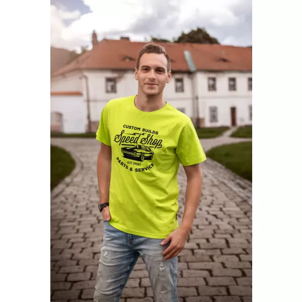  Férfi póló ALTISPORT MAAS MTSX748 ZÖLD 