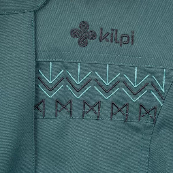  Női télikabát KILPI PERU-W SL0125KI SÖTÉTZÖLD 