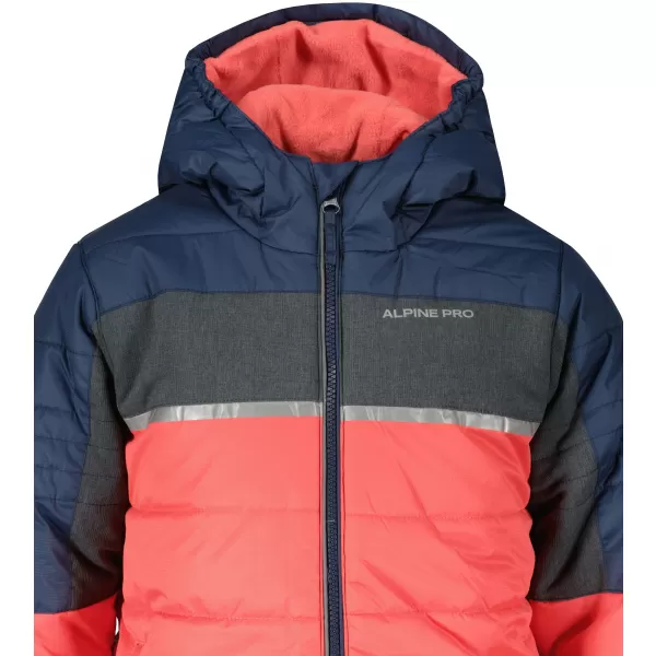  Kabát ALPINE PRO JORGO KJCY283 RÓZSASZÍN 