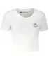 Női crop top póló ALTISPORT BYB/ALW056BY042 FEHÉR