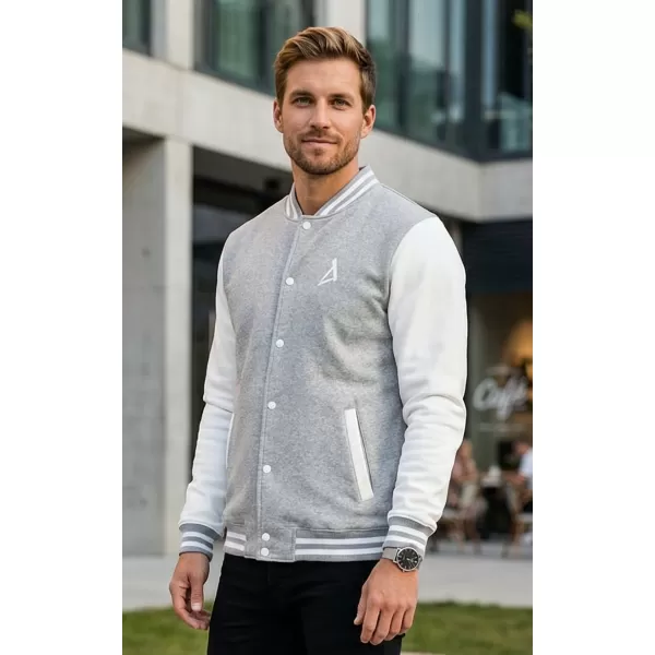  Férfi pulóver ALTISPORT BYB/ALM002BB004 VILÁGOSSZÜRKE KIEMELÉSEK 