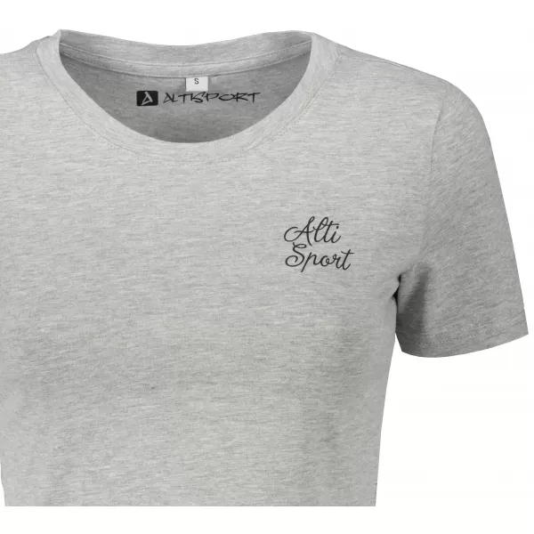  Női crop top póló ALTISPORT BYB/ALW056BY042 SZÜRKE 