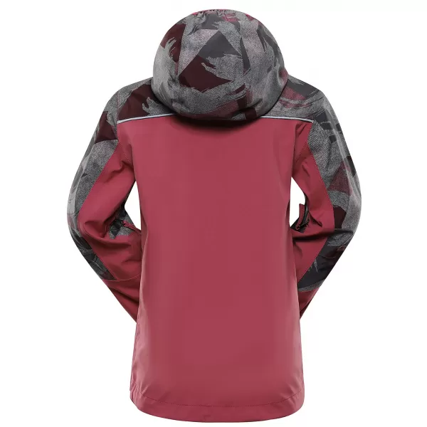  Kabát ALPINE PRO GIBBO KJCY250 BURGUNDIA 