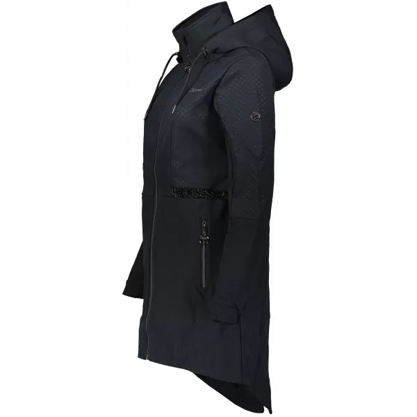  Női softshell kabát KIXMI ORLENA FEKETE 