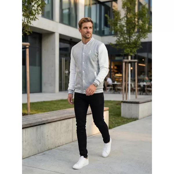 Férfi pulóver ALTISPORT BYB/ALM002BB004 VILÁGOSSZÜRKE KIEMELÉSEK 