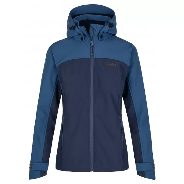  Női softshell kabát KILPI RAVIA-W SL0124KI SÖTÉTKÉK 