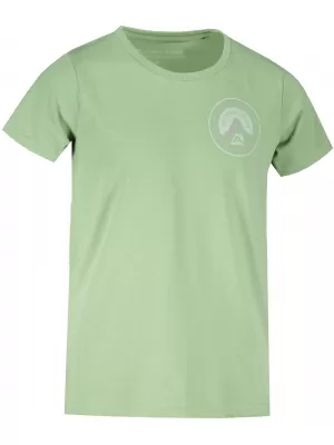 T -póló ALPINE PRO OBOTO KTSY405 ZÖLD