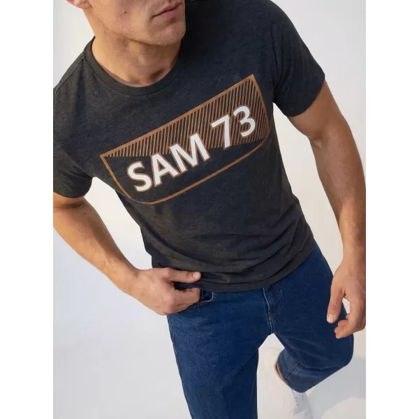  Férfi póló SAM 73 FENRI MT 814 FEKETE 