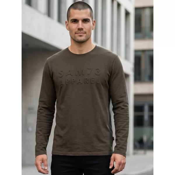  Férfi póló SAM 73 MINDART MT 810 KHAKI 