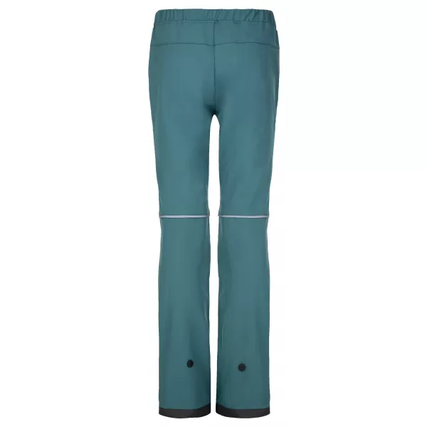  Gyermek softshell nadrág KILPI RIZO-J SJ0405KI SÖTÉTZÖLD 
