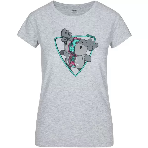  Női póló KILPI ALBION-W SL0301KI SZÜRKE 