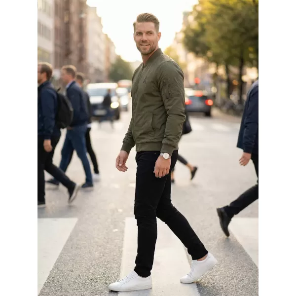  Férfi bomber dzseki ALTISPORT BYB/ALM002BY045 KHAKI 