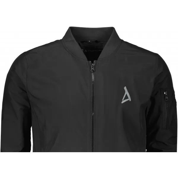 Férfi bomber dzseki ALTISPORT BYB/ALM002BY045 FEKETE ÉS EZÜST 