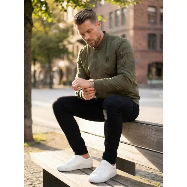  Férfi bomber dzseki ALTISPORT BYB/ALM002BY045 KHAKI 