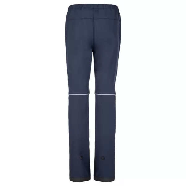  Gyermek softshell nadrág KILPI RIZO-J SJ0405KI SÖTÉTKÉK 