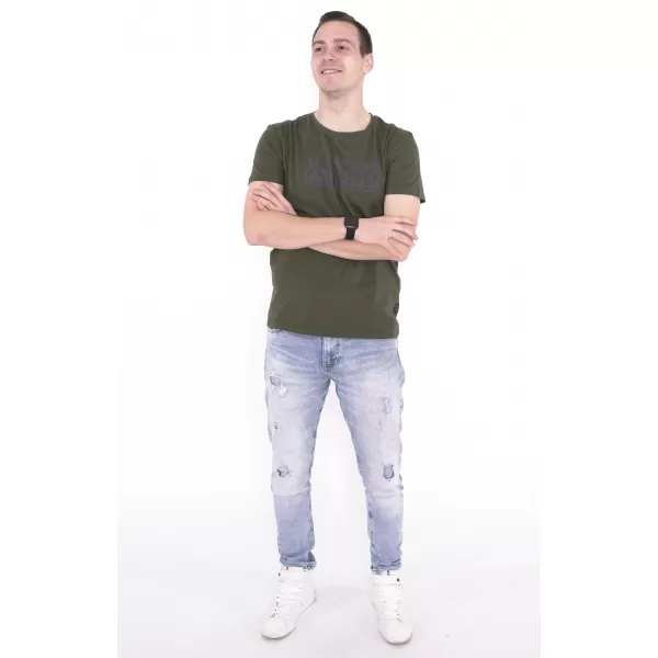  Férfi póló KIXMI ORLANDO ZÖLD 